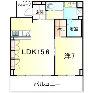 RESIDENCE KIKUZAKA【1階】の間取り
