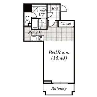 1Rの間取り画像