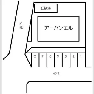 アーバンエル【2階】の間取り