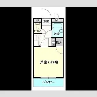 グランフォーラム【00301号室】の間取り