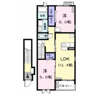 KURA【2階】の間取り
