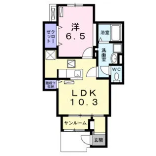 春風【1階】の間取り
