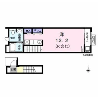 サン・ノーブル【2階】の間取り