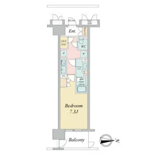 ラフィシア上前津(Rafficia Kamimaezu)【10階】の間取り