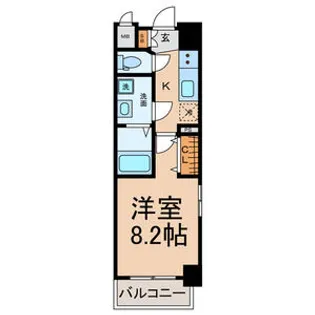 axis sakura【5階】の間取り