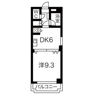 音羽壱番館金山【303号室】の間取り
