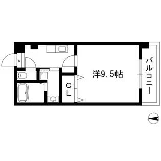 アメニティ吹上【3階】の間取り