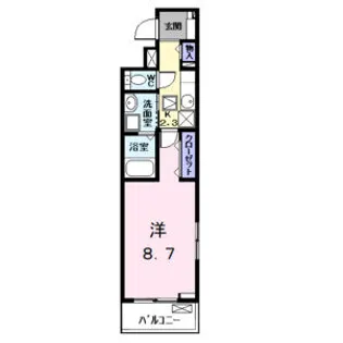 セレーノ カーサ【101号室】の間取り