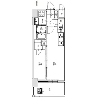 S-RESIDENCE烏森aureate(オリート)★10/24.10/25内覧会開催★【11階】の間取り