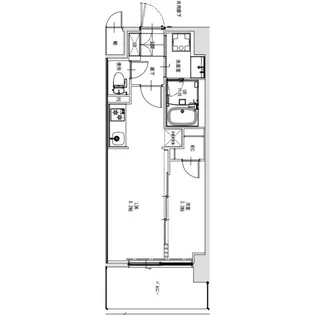 S-RESIDENCE烏森aureate(オリート)★10/24.10/25内覧会開催★【11階】の間取り