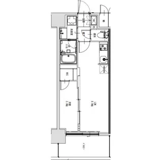 S-RESIDENCE烏森aureate(オリート)★10/24.10/25内覧会開催★【10階】の間取り