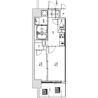 S-RESIDENCE烏森aureate【4階】の間取り