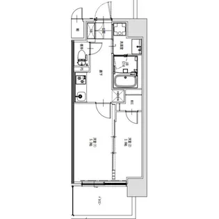 S-RESIDENCE烏森aureate【4階】の間取り