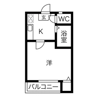 シュノンソー名古屋【203【プラン②】号室】の間取り