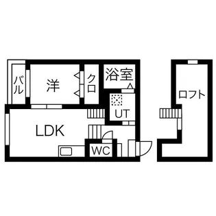 ルークス名古屋 II【203【プラン②】号室】の間取り