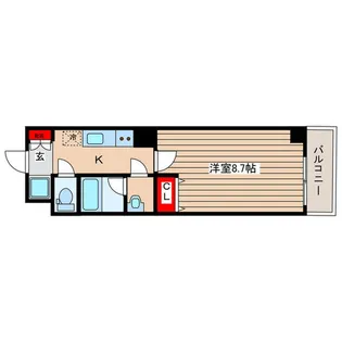 ヴァンキッシュ【10階】の間取り
