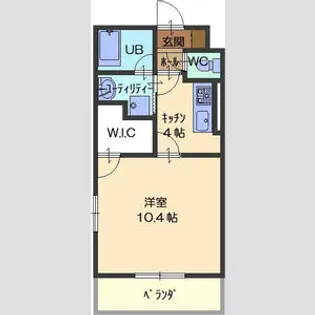 ブルーム【2階】の間取り
