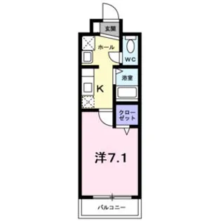 フィオーレMJ【3階】の間取り