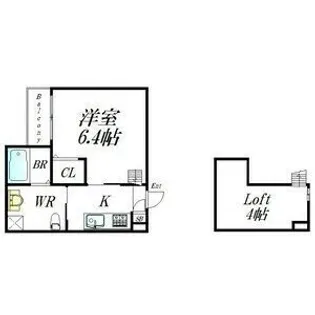 Prendle【1階】の間取り