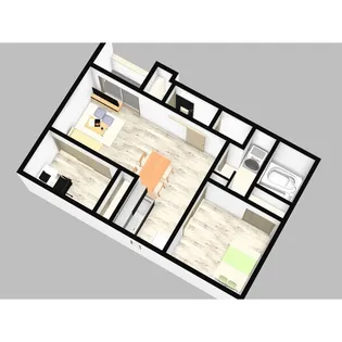 REGALEST SKY 志賀本通【3階】の間取り