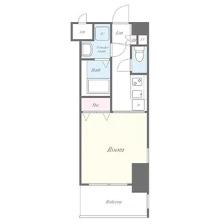 ラ・ルーシュ泉【503号室】の間取り