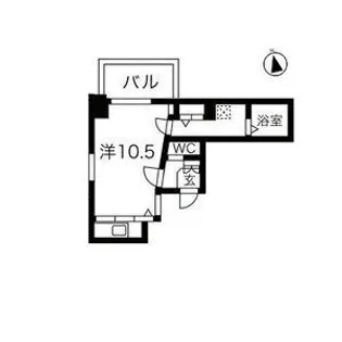 THE DOORS(ザ ドアーズ)【4階】の間取り