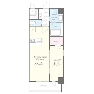 エスポワール黄金【2階】の間取り