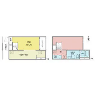 Vivienda名古屋【1階】の間取り