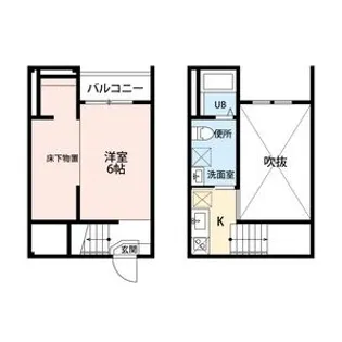 Avant unpas (アバントアンパス)【2階】の間取り