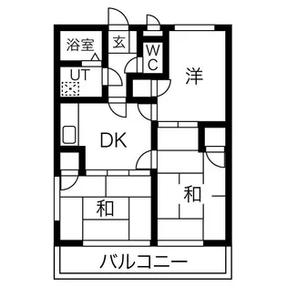 ベールまつば【3階】の間取り