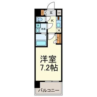UURコート名古屋名駅【14階】の間取り