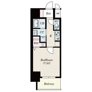 S-RESIDENCE今池駅前【2階】の間取り