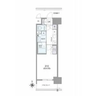 OKBアヴェニール菊井町【8階】の間取り