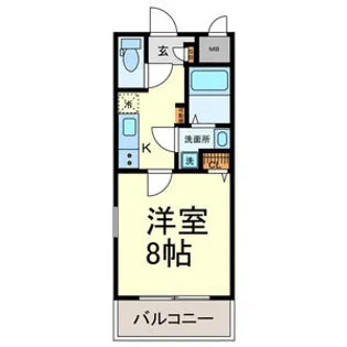 Alii Ⅱ【1階】の間取り
