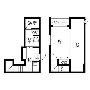 ロレイアム【101号室】の間取り