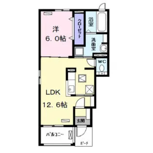 シエル・エトワールⅡ【1階】の間取り