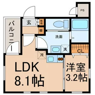 Neige【3階】の間取り