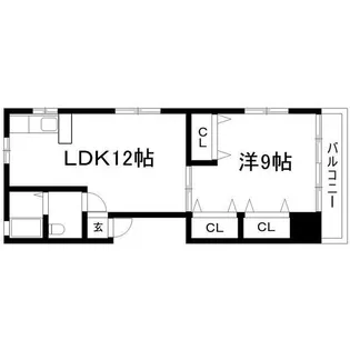カモットイーズ【2階】の間取り