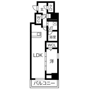 ロイジェント日吉Ⅱ【4階】の間取り