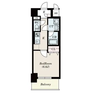 ルディアマン【5階】の間取り