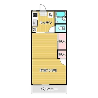 アーバンライフ猪高台【2階】の間取り