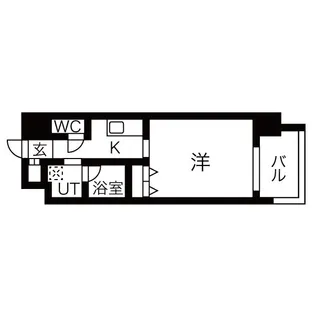 オープンブルーム八田StationFront(旧:RESIDENCIA八田StationFro【13階】の間取り