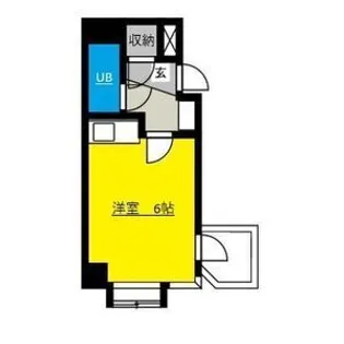 カルダモモ八事タワー【5階】の間取り