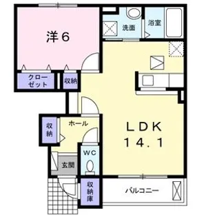 SYON【1階】の間取り