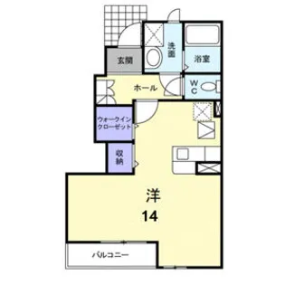 ルピナス【1階】の間取り