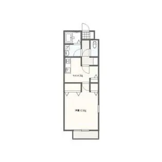 サンガーデンひかりⅢ【A201号室号室】の間取り