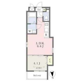 Cherim並木【3階】の間取り