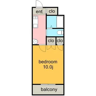 弘和ハイツ【302号室】の間取り