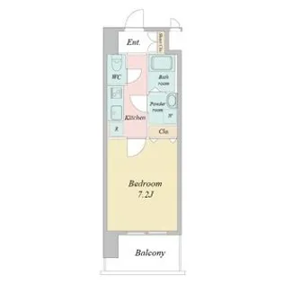 クレシェール大須【0503号室】の間取り