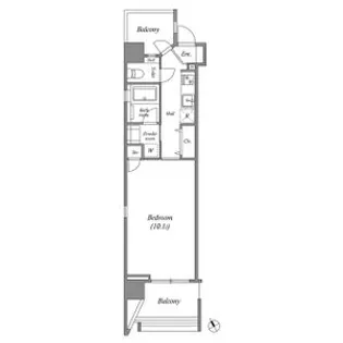 千種ライズ【6階】の間取り